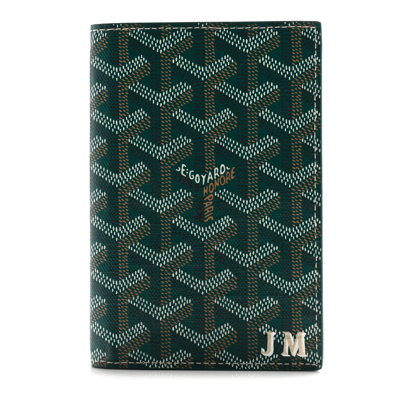 Goyard Goyardine Passport Wallet Green 1 of 9