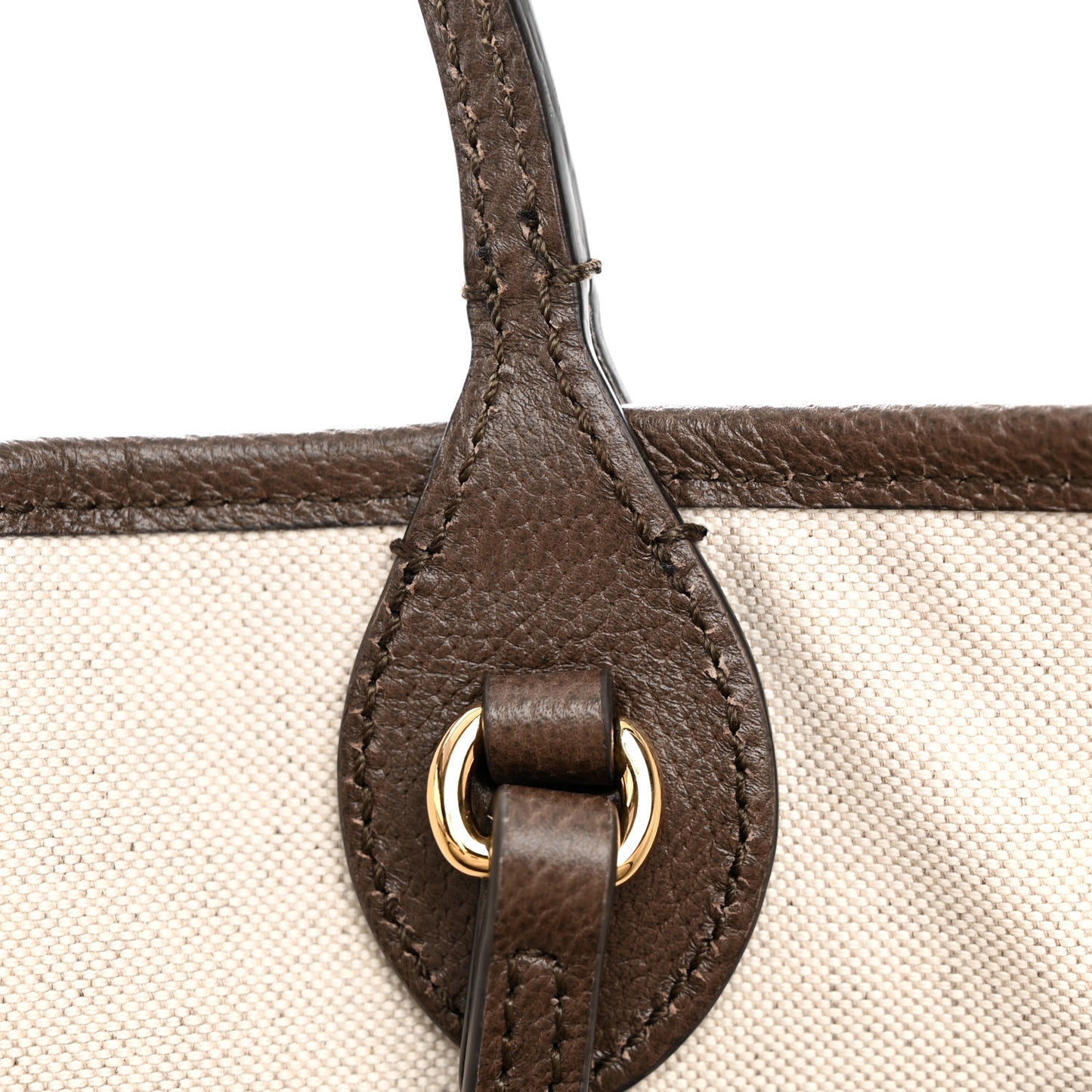 Textured Dollar Calfskin Medium Ophidia Shoulder Tote Bag New Acero