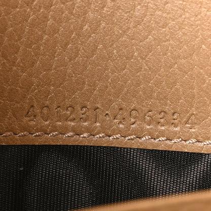 Gucci Dollar Calfskin Crystal Mini Dionysus Chain Wallet Natural Tan Black Diamond 8 of 11