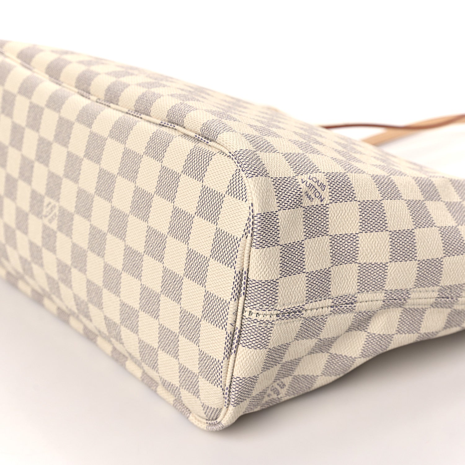 Louis Vuitton Damier Azur Neo Neverfull MM Rose Ballerine 8 of 8