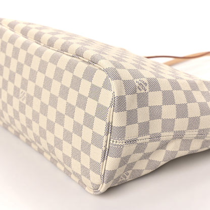 Louis Vuitton Damier Azur Neo Neverfull MM Rose Ballerine 8 of 8