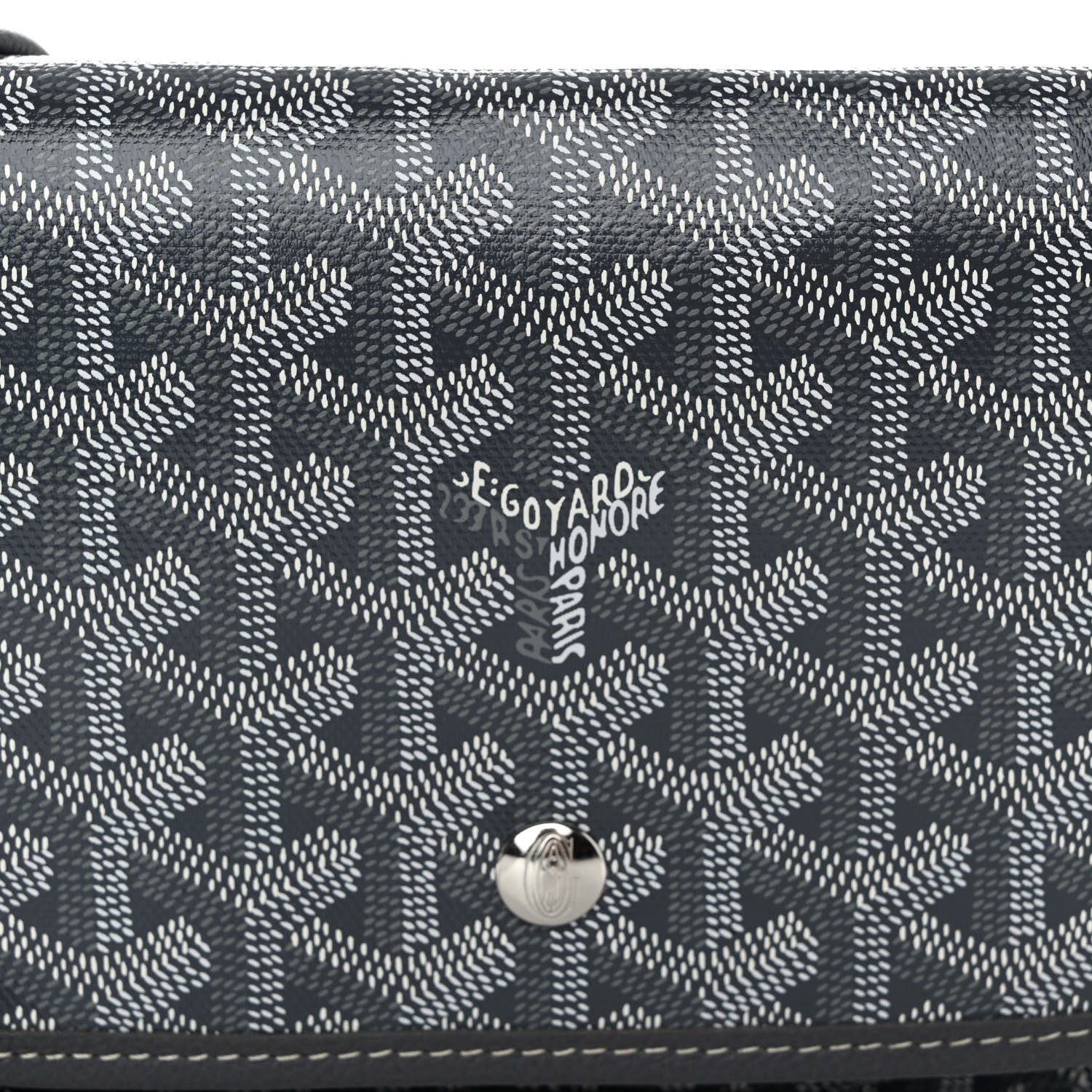 Goyard Goyardine Plumet Wallet Clutch Grey 8 of 10