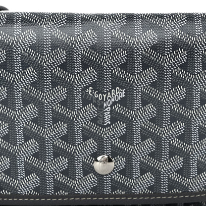 Goyard Goyardine Plumet Wallet Clutch Grey 8 of 10
