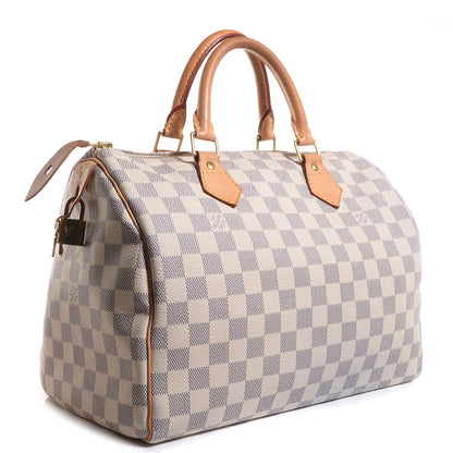 Louis Vuitton Damier Azur Speedy 30 3 of 7