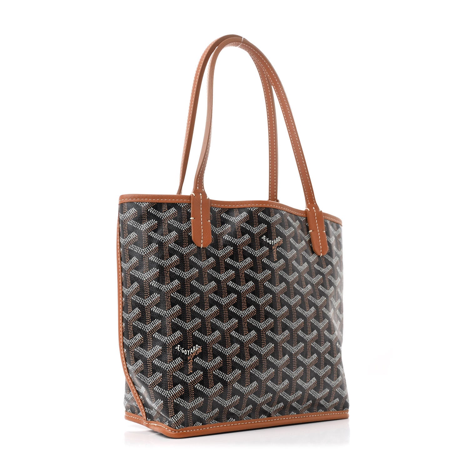 Goyard Goyardine Reversible Mini Anjou Black Gold 5 of 20