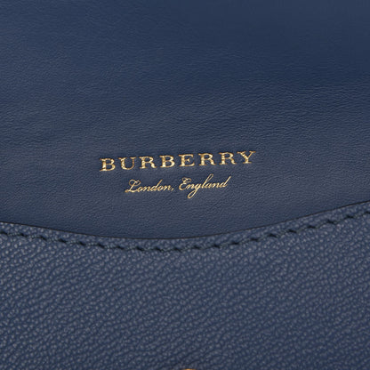 Burberry Soft Grain Calfskin Mini Phone Bag Steel Blue 6 of 7
