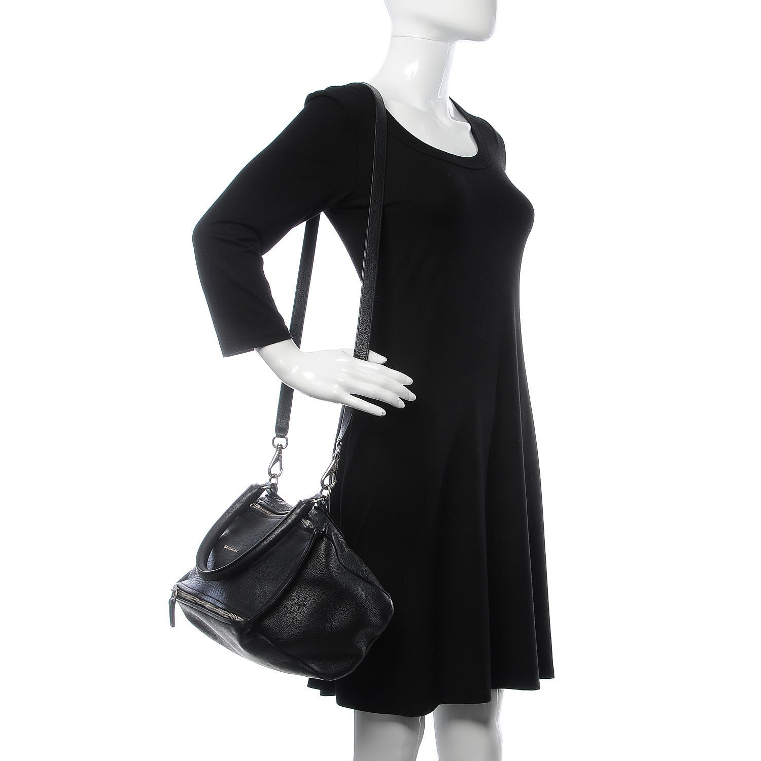 Givenchy Sugar Goatskin Small Pandora Black 2 of 16