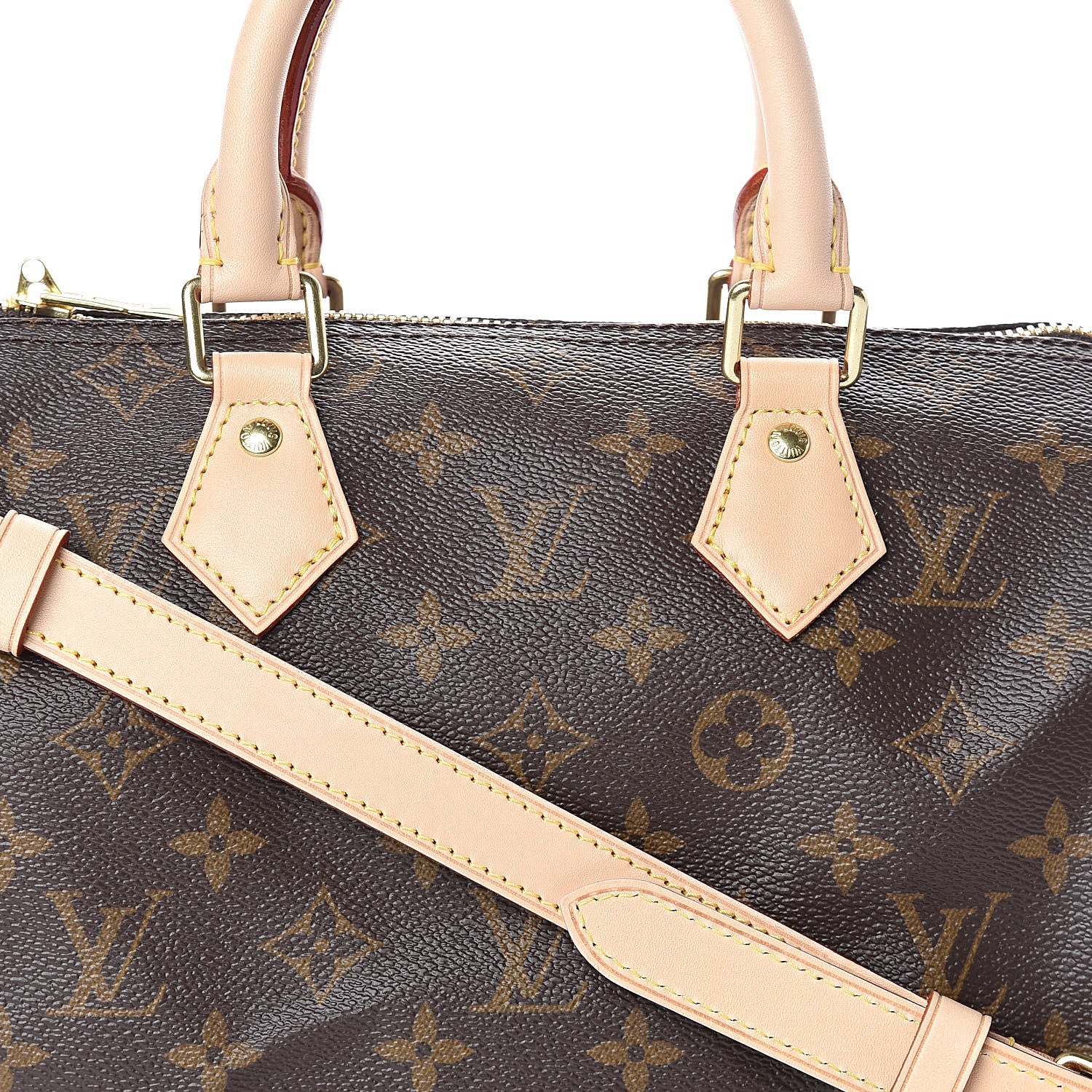 Louis Vuitton Monogram Speedy Bandouliere 25 7 of 10