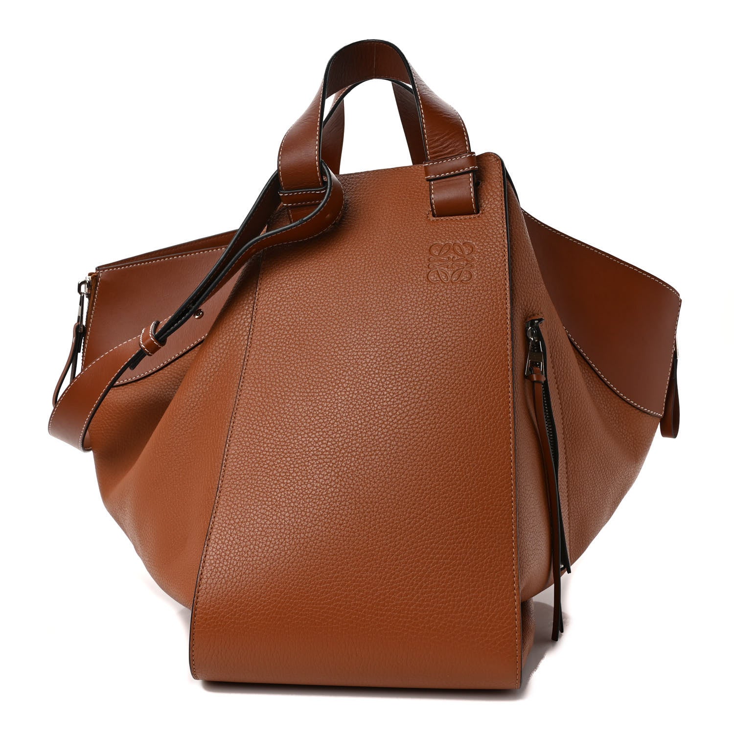 Loewe Calfskin Extra Large Hammock Shoulder Bag Light Caramel 1 of 11