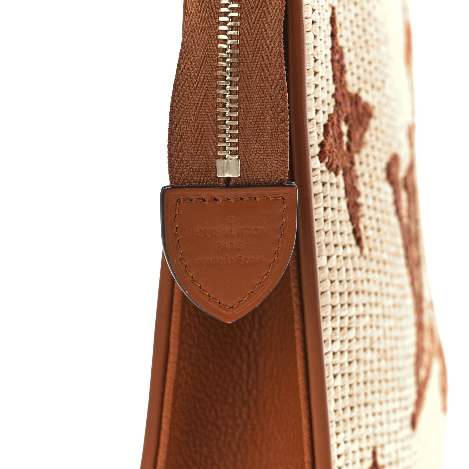 Louis Vuitton Raffia Monogram Giant Toiletry Pouch 26 Tan 6 of 10