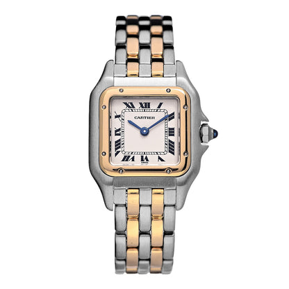 Cartier Stainless Steel 18K Yellow Gold 22mm Panthere Quartz Watch 1 of 6