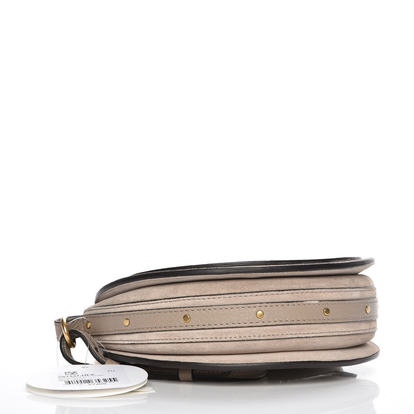 Calfskin Suede Small Pixie Bag Motty Grey