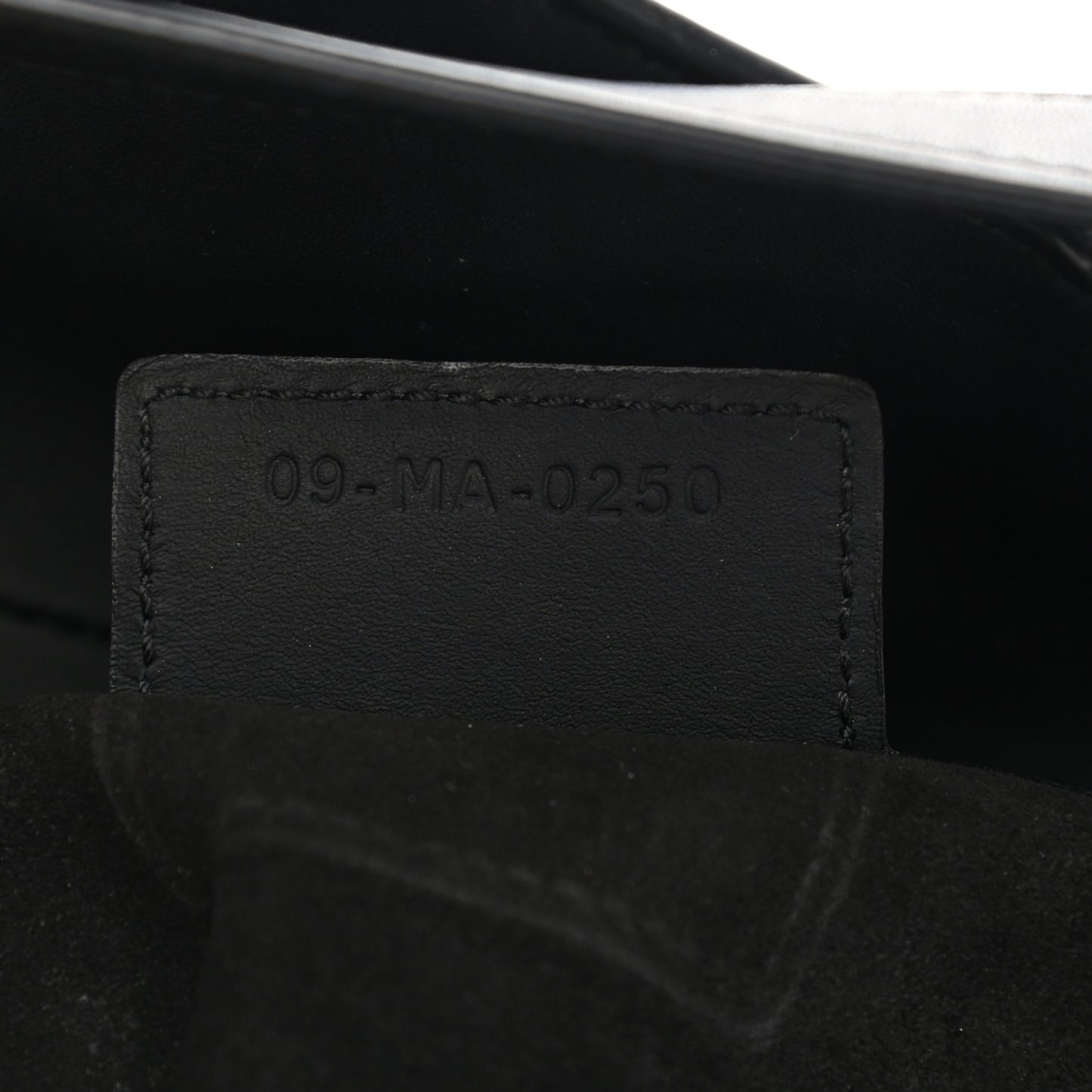 Ultra Matte Calfskin Mini Saddle Bag Black