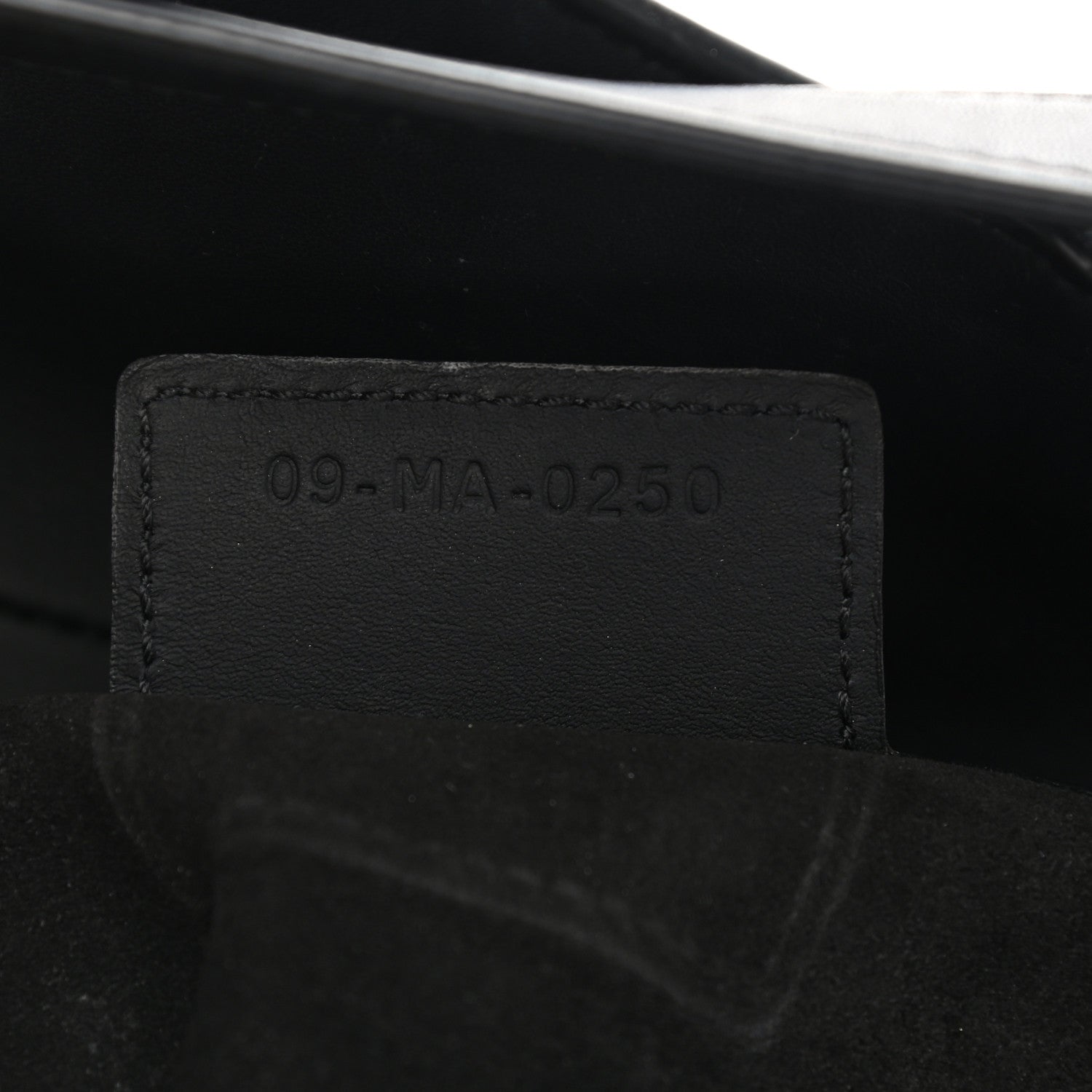 Christian Dior Ultra Matte Calfskin Mini Saddle Bag Black 7 of 13