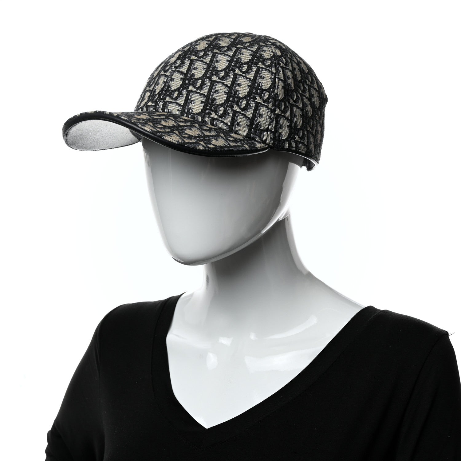 Christian Dior Oblique Baseball Cap L Blue 2 of 9