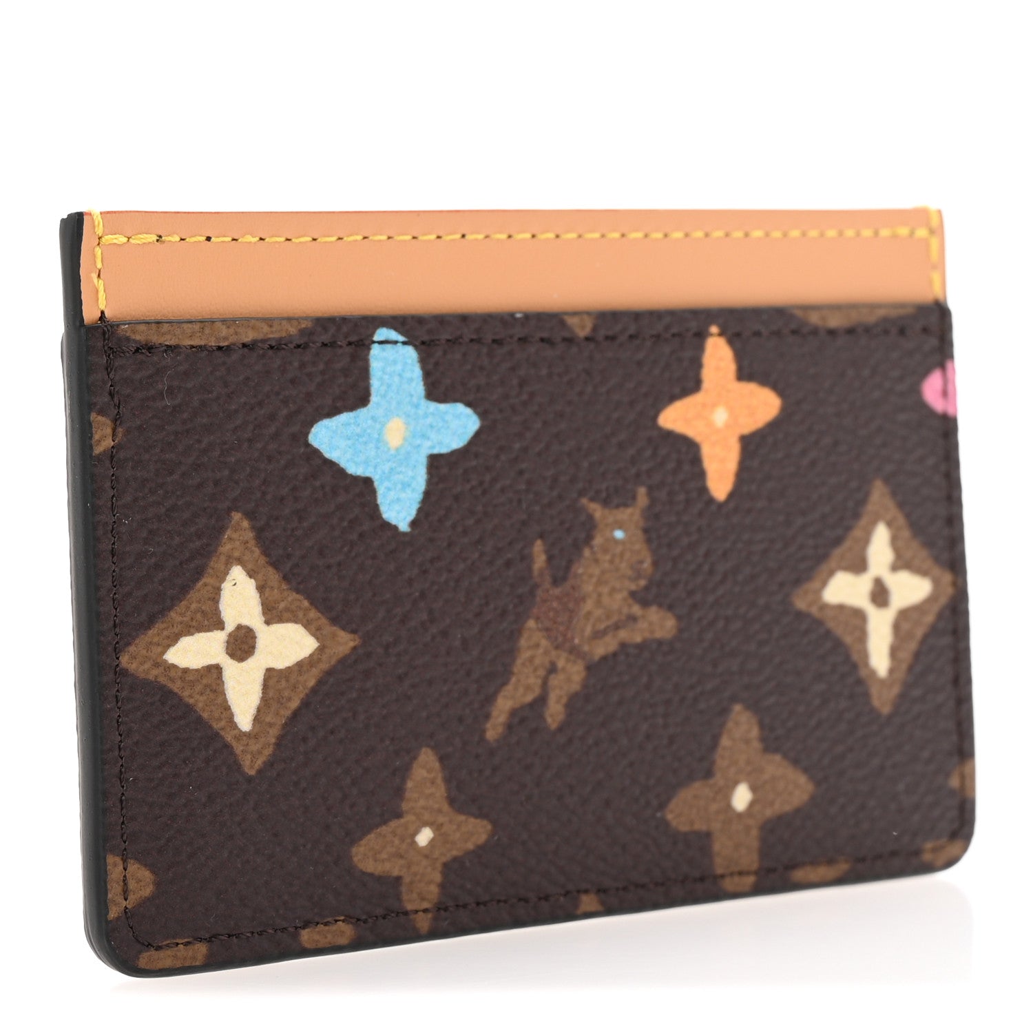 Louis Vuitton Monogram Craggy Card Holder Chocolate 3 of 7