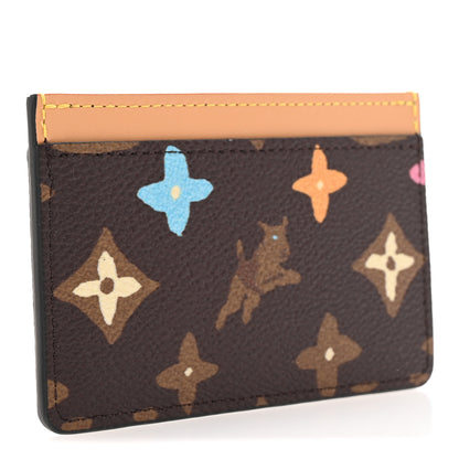 Louis Vuitton Monogram Craggy Card Holder Chocolate 3 of 7