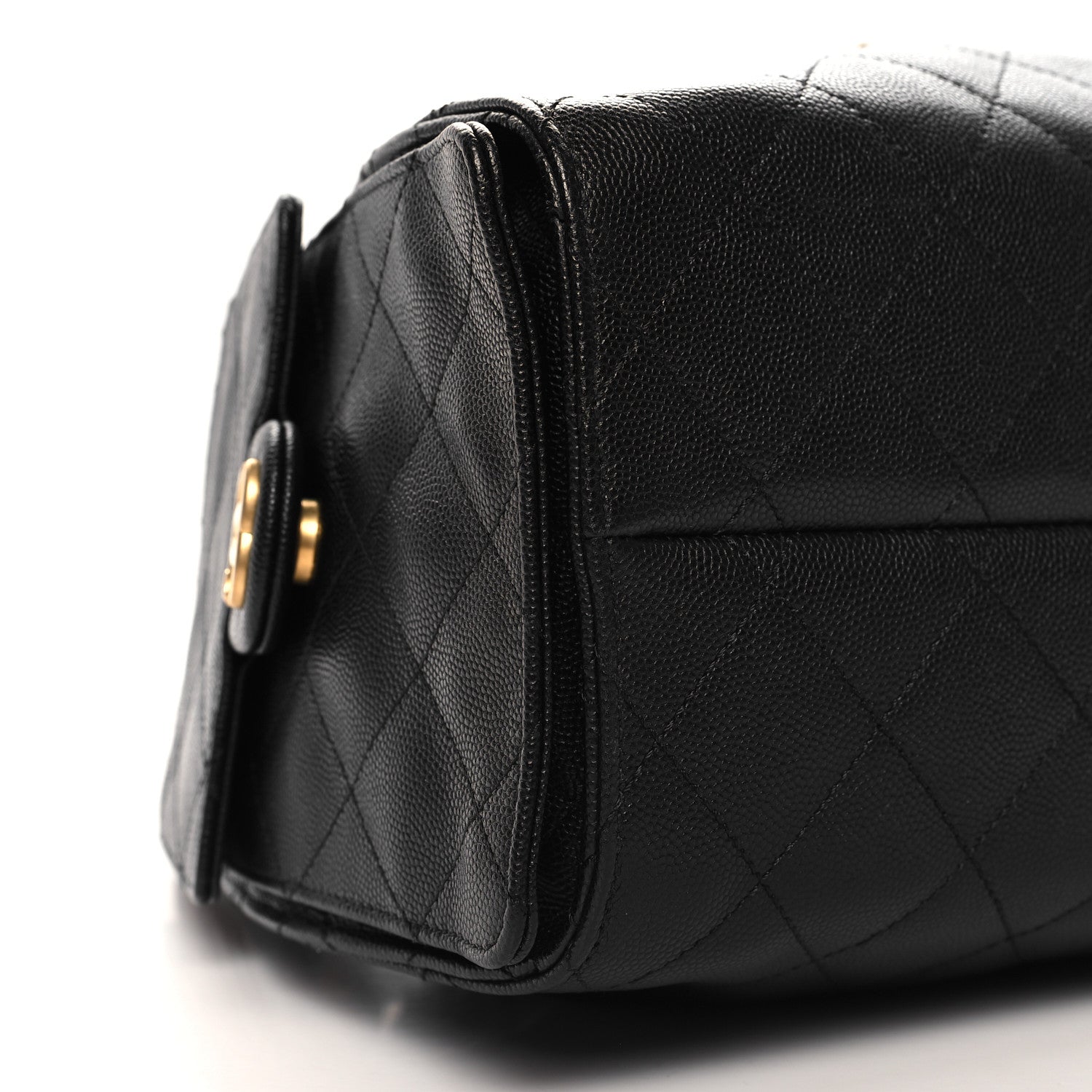Chanel Caviar Quilted Small Chanel 25 Handbag Black 9 of 10