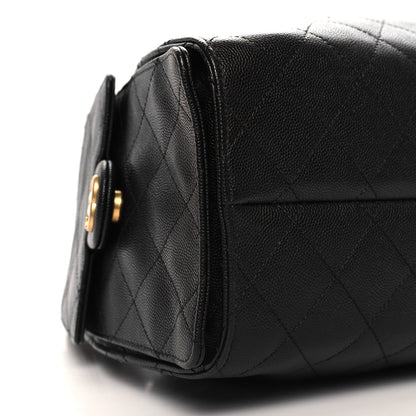 Chanel Caviar Quilted Small Chanel 25 Handbag Black 9 of 10