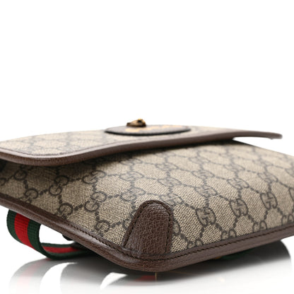 Gucci GG Supreme Monogram Neo Vintage Web Belt Bag Brown 8 of 9