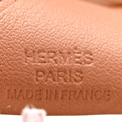 Hermes Milo Lambskin Grigri Rodeo Pegase Horse Bag Charm PM Craie Gold Mauve Pale 3 of 6