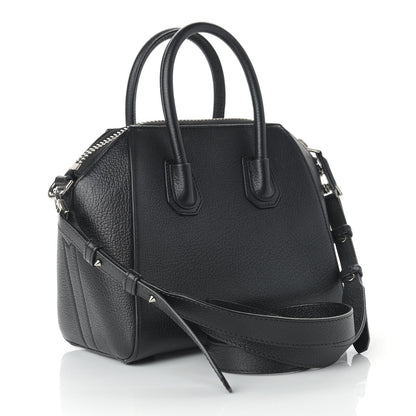 Givenchy Sugar Goatskin Mini Antigona Black 3 of 12