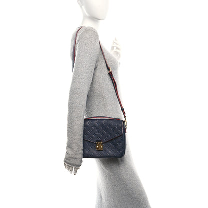 Louis Vuitton Empreinte Pochette Metis Marine Rouge 2 of 11