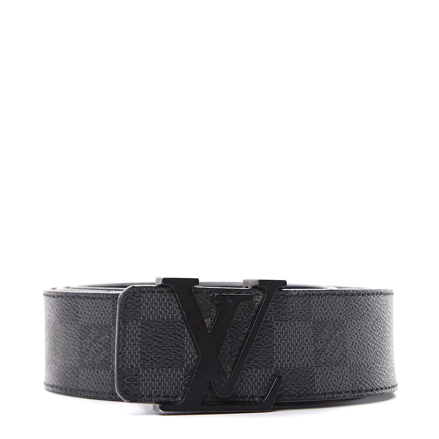 Damier Graphite LV Initiales Belt 100 40