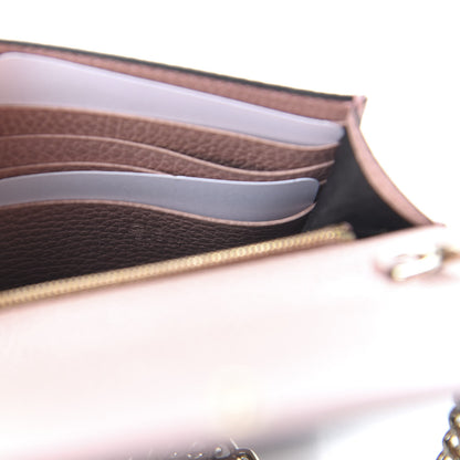 Gucci Dollar Calfskin Medium Betty Chain Wallet Soft Pink 8 of 10
