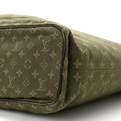Louis Vuitton Mini Lin Monogram Tote Kaki 9 of 9