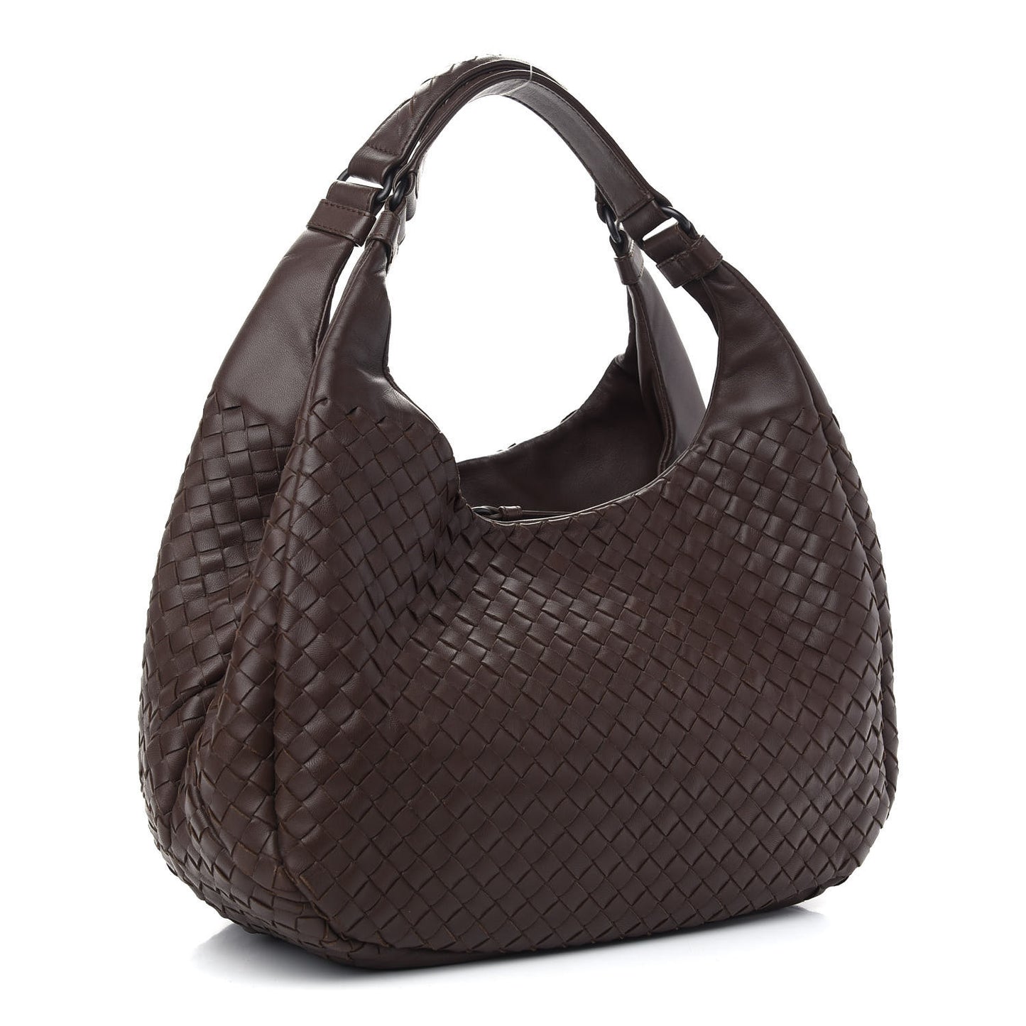 Nappa Intrecciato Medium Brown