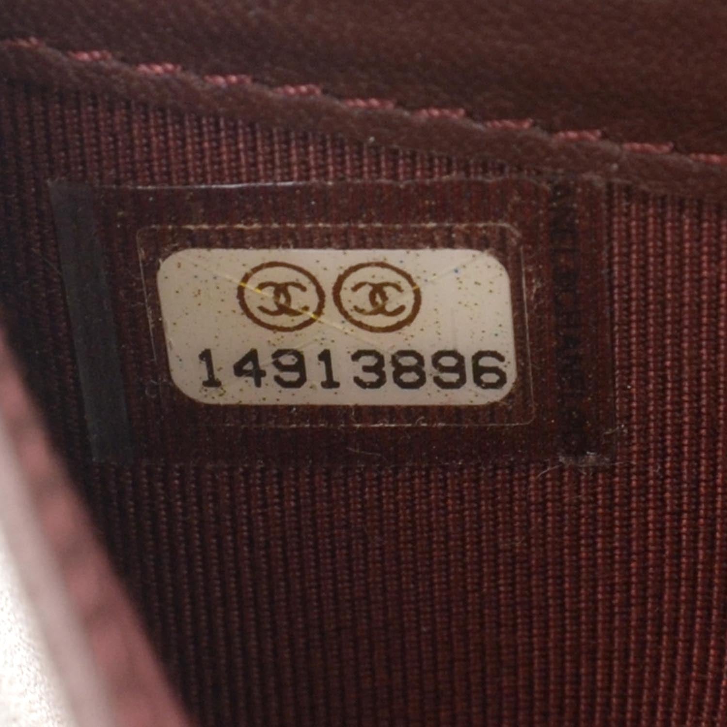 Chanel Lambskin Quilted Yen Wallet Black 9 of 9