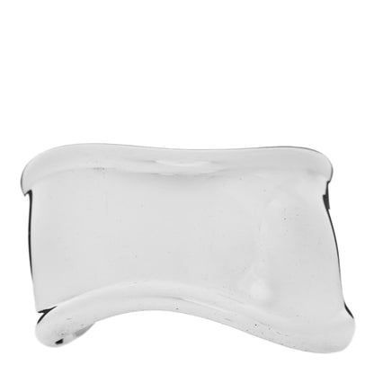 Tiffany Sterling Silver Small Elsa Peretti Left Wrist Bone Cuff Bracelet 1 of 4