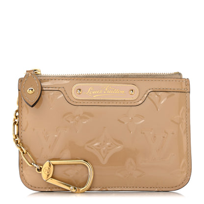 Louis Vuitton Vernis Key Pouch Blanc Corail 1 of 7