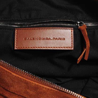 Balenciaga Baby Daim Suede Work Chataigne 8 of 15