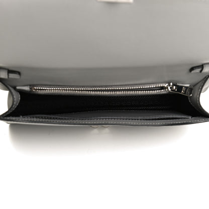 Prada Saffiano City Calfskin Studded Large Elektra Shoulder Bag Nube 4 of 9