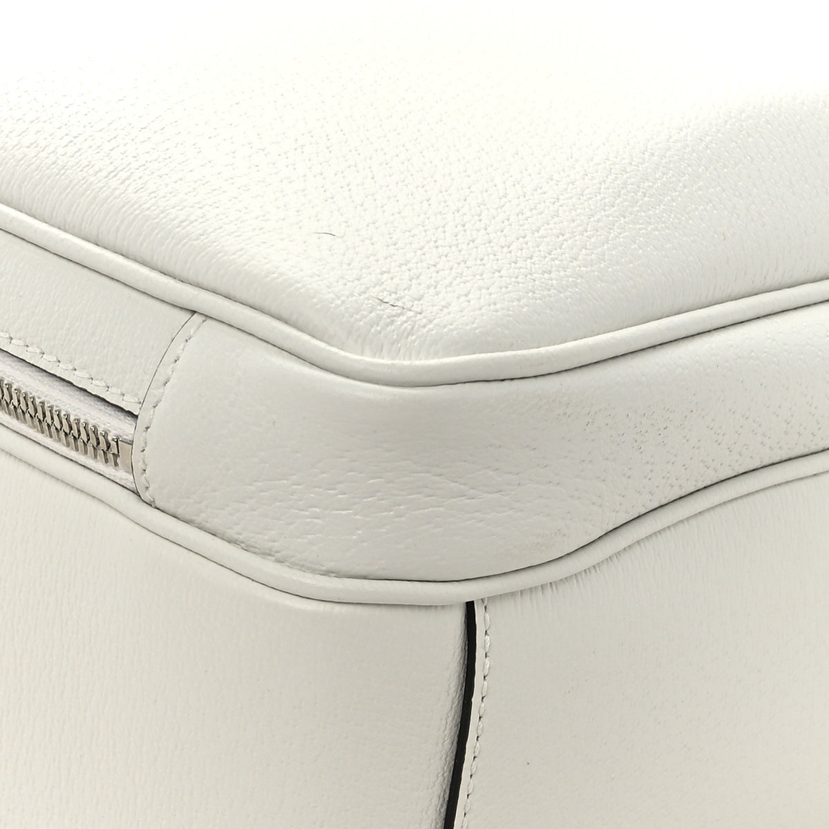 Gucci Caflskin GG Supreme Monogram Medium Backpack White 9 of 10