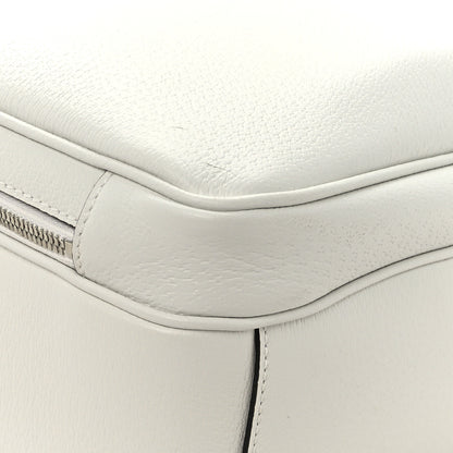 Gucci Caflskin GG Supreme Monogram Medium Backpack White 9 of 10