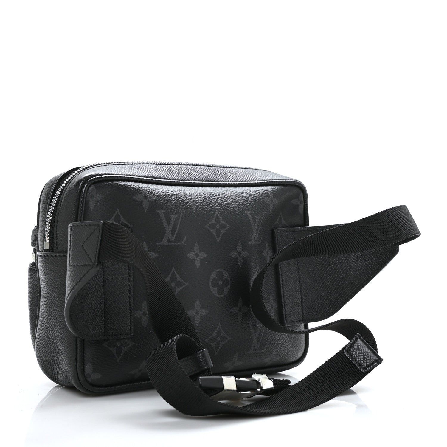 Louis Vuitton Taiga Monogram Outdoor Bumbag Black 2 of 8