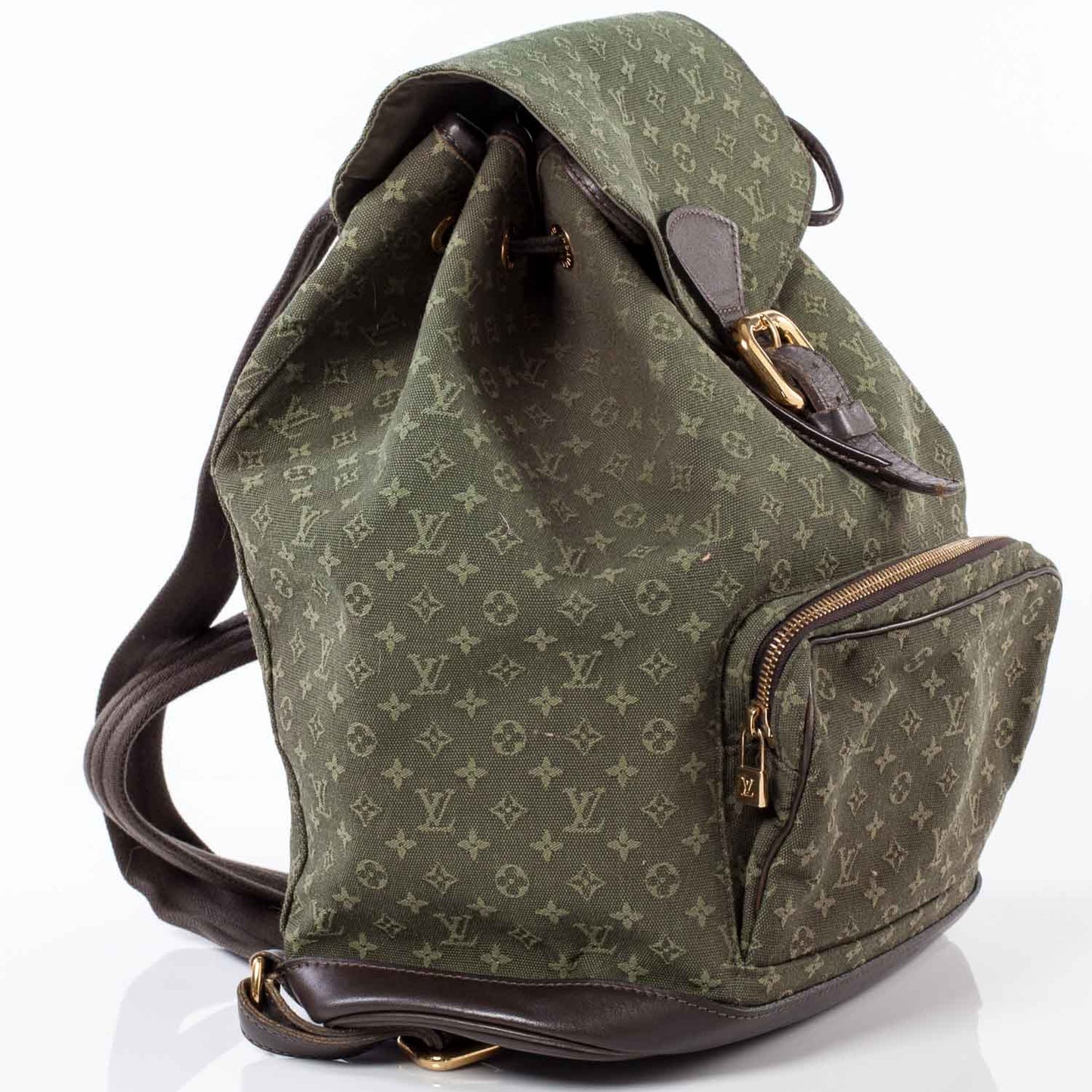 Mini Monogram Montsouris GM Backpack Kaki