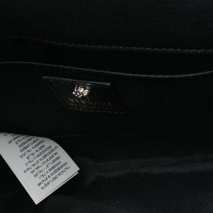 Versace Nappa Crystal Studded Palazzo Chain Evening Bag Black 5 of 14