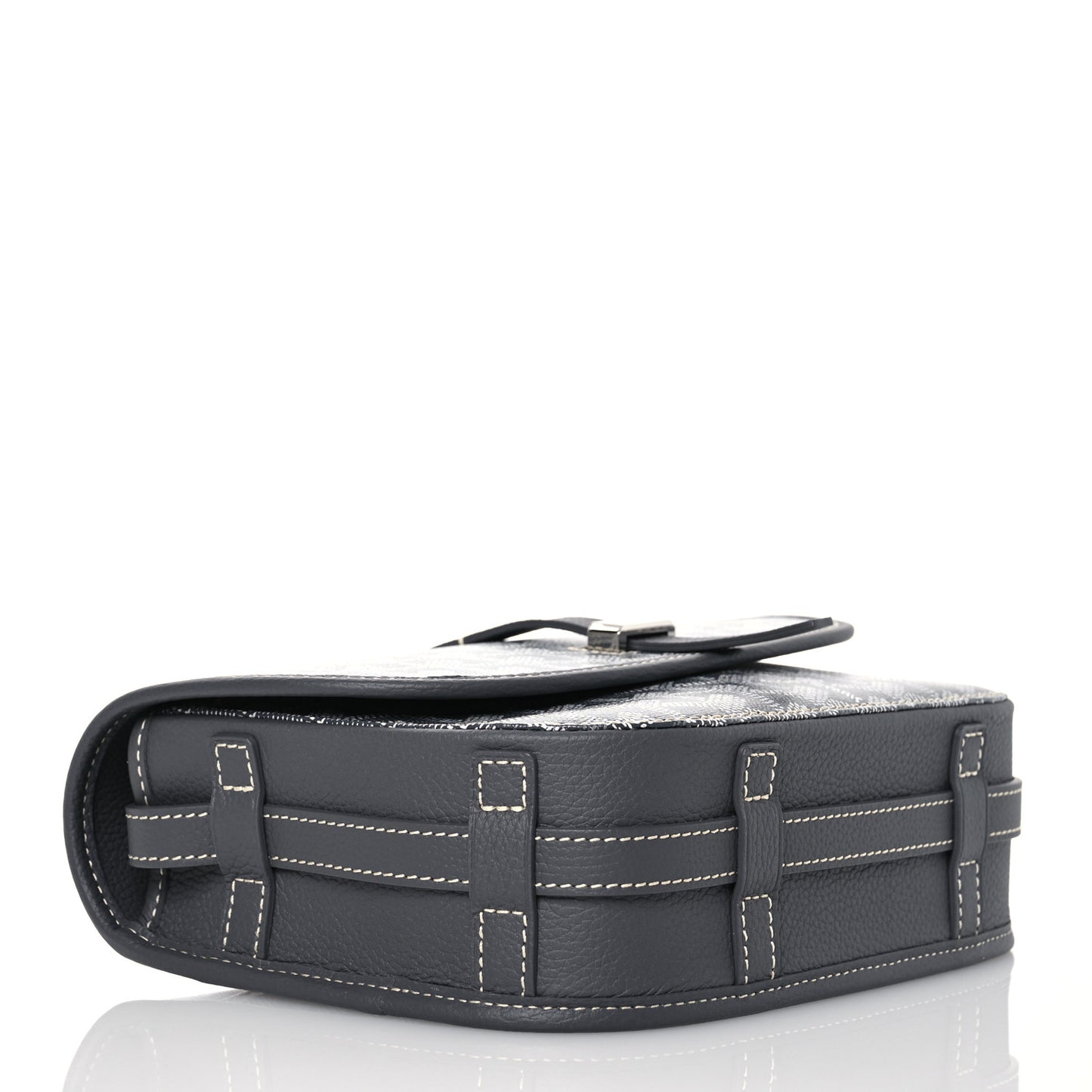 Goyardine Belvedere II PM Messenger Bag Gray