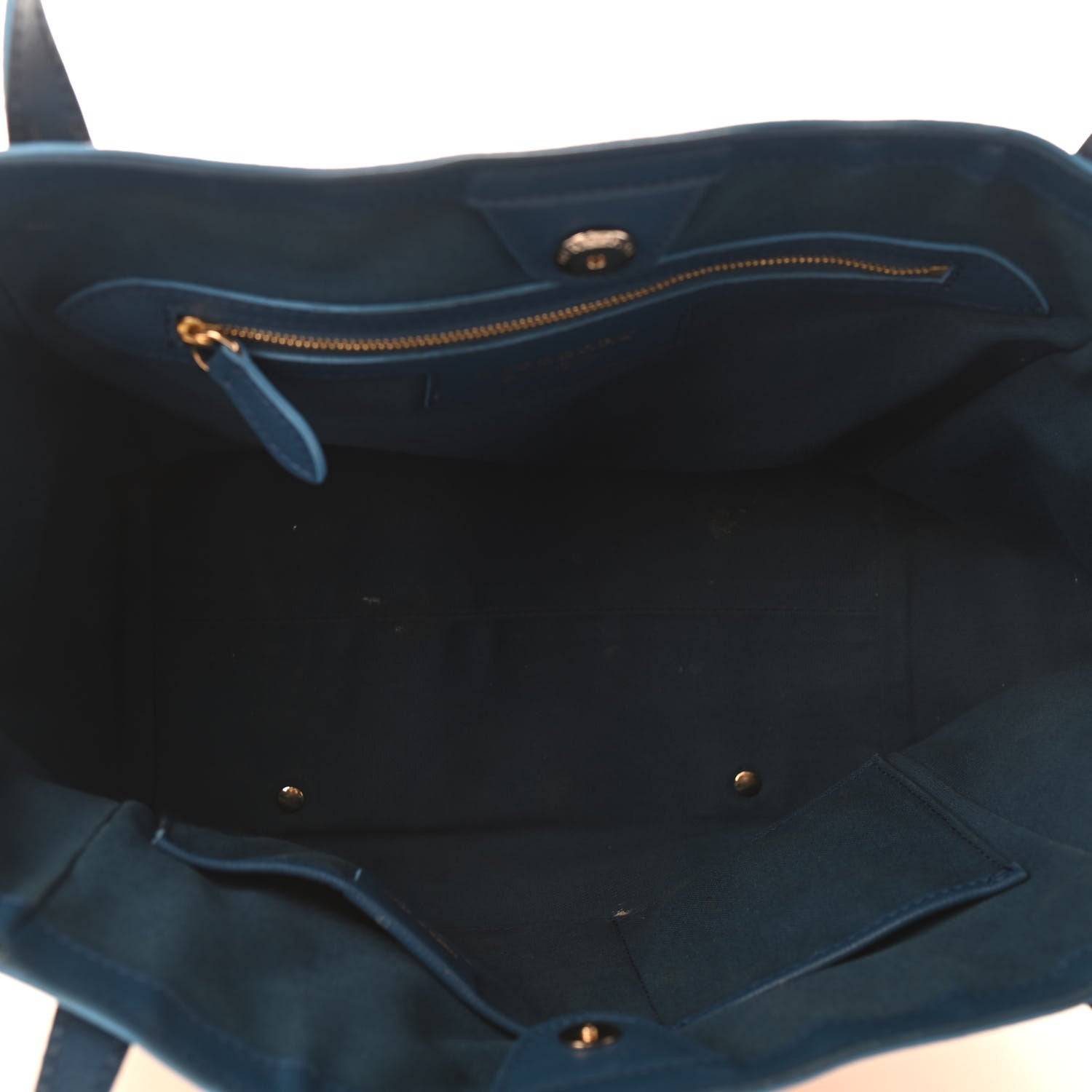 Burberry Haymarket Check Small Canterbury Tote Blue 4 of 11