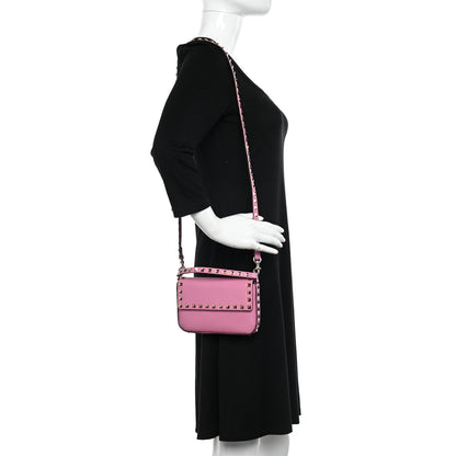 Valentino Garavani Vitello Rockstud Crossbody Pouch Dawn Pink 2 of 10