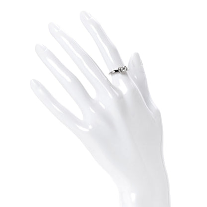Cartier Platinum Diamond .28ct Ballerine Solitaire Engagement Ring 48 4.5 2 of 7
