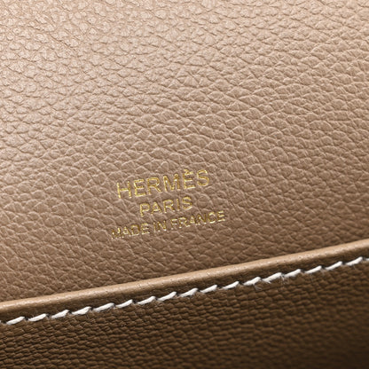 Hermes Evercolor Mini Sac Roulis Etoupe 6 of 11