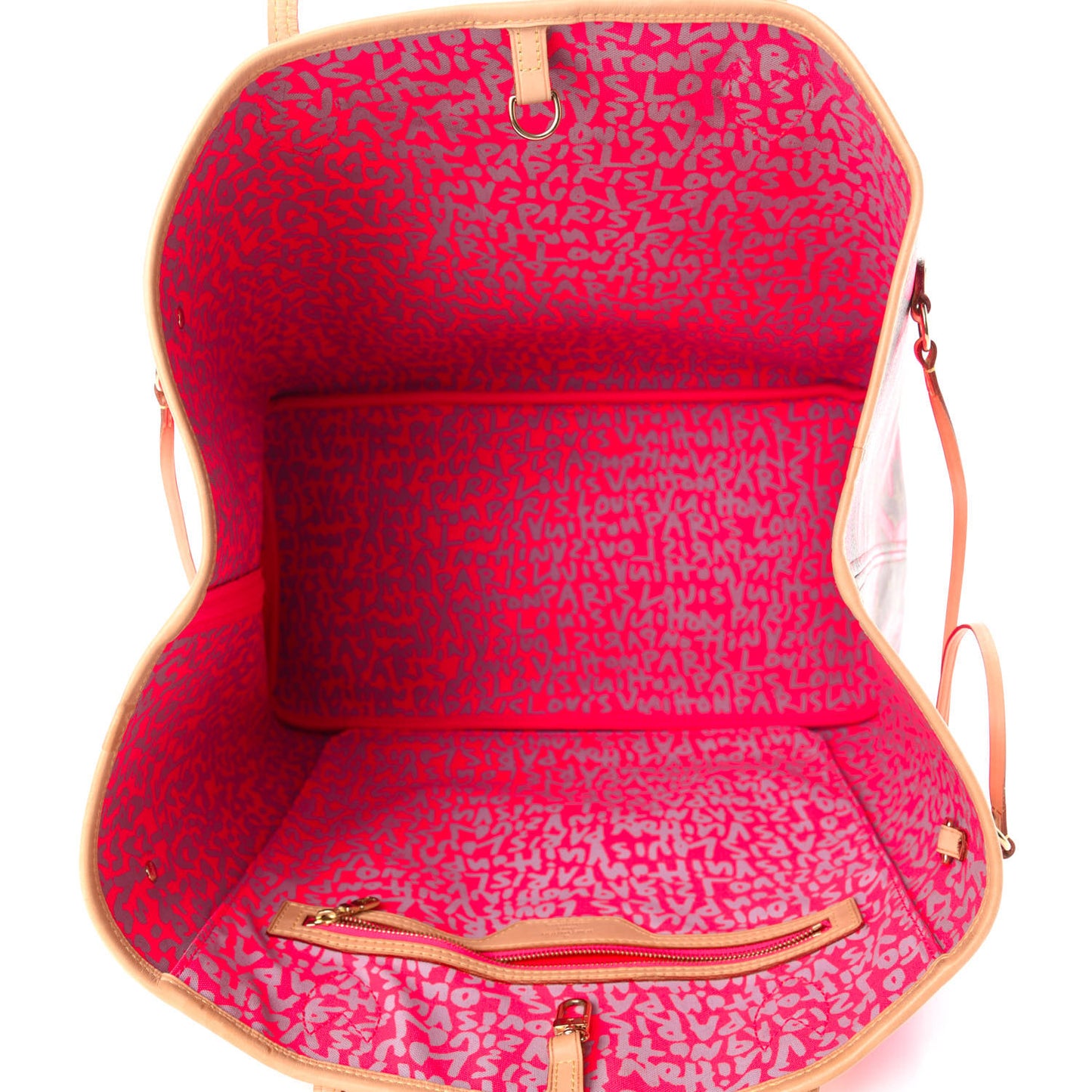 Monogram Graffiti Neverfull GM Fuchsia