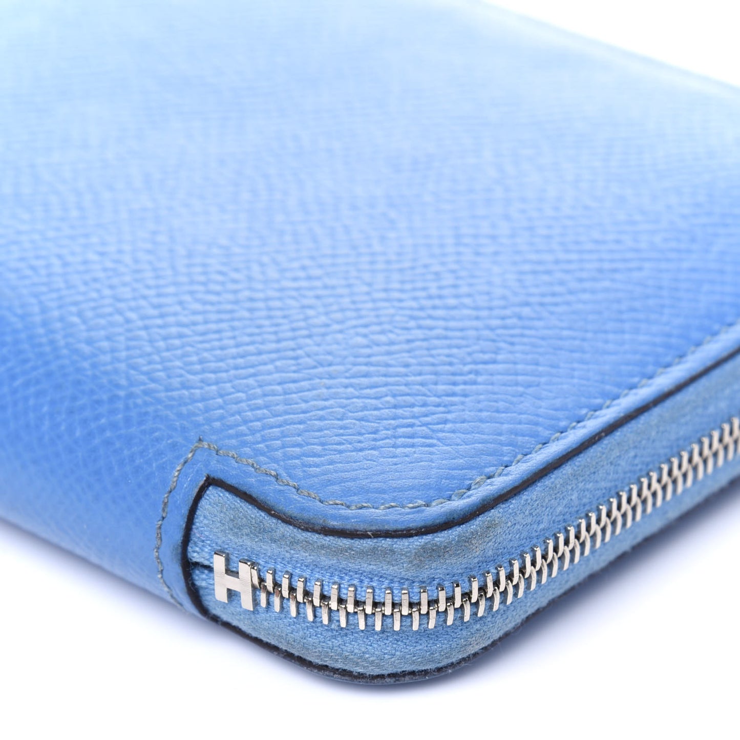 Epsom Silk'In Compact Wallet Bleu Paradis
