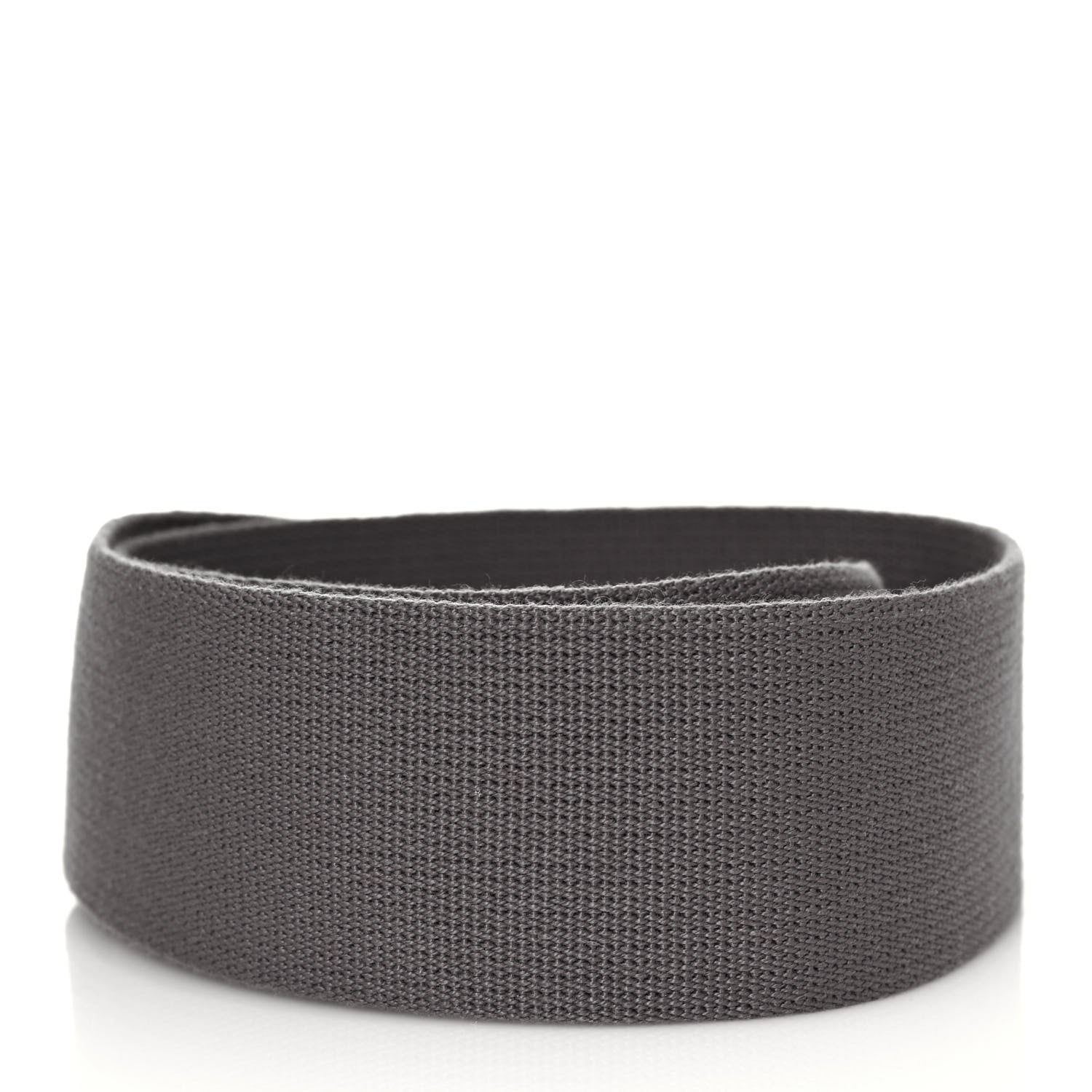 Hermes Toile Taurillon Clemence Shoulder Strap Etain 2 of 3