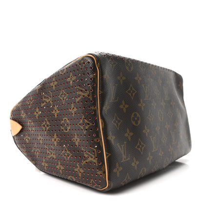 Louis Vuitton Monogram Perforated Speedy 30 Orange 8 of 9
